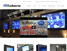 Tablet Screenshot of lcdenclosures.com